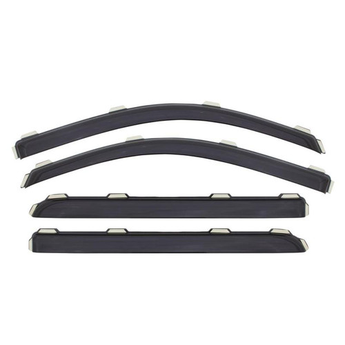 AVS Ventvisor In-Channel Front and Rear Window Deflectors 4pc for Chrysler 300 - Smoke