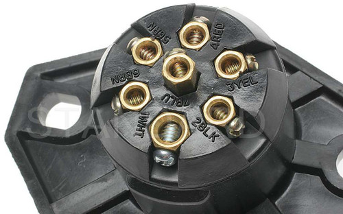 Standard Ignition Trailer Connector TCP77PF - connector view