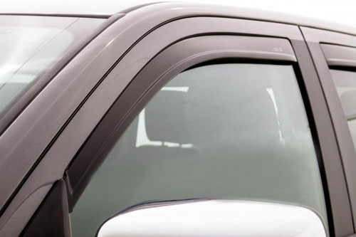 AVS Ventvisor In-Channel Window Deflectors 4pc for Dodge RAM 1500 Quad Cab - Matte Black