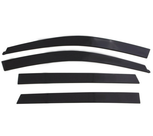 AVS Ventvisor Low Profile Deflectors 4pc - Smoke for 19-22 Ram 1500 QuadCab