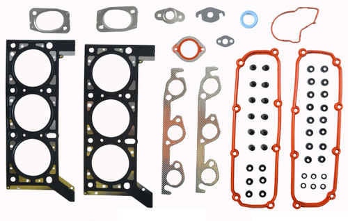 Enginetech CR201HS-BWB MLS Head Gasket Set with Bolts OEM-Spec for 2004-2010 Chrysler Dodge 3.3L 201ci V6 - MLS Gaskets & New Head Bolts