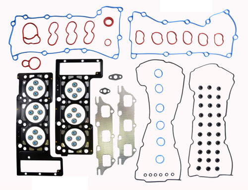 Enginetech CR167HS-AWB MLS Head Gasket Set with Bolts OEM-Spec for 1998-2010 Chrysler Dodge 2.7L 167ci V6 - MLS Gaskets & New Head Bolts