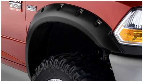 Bushwacker Pocket Style Flares 2pc for Dodge Ram 2500 - Black