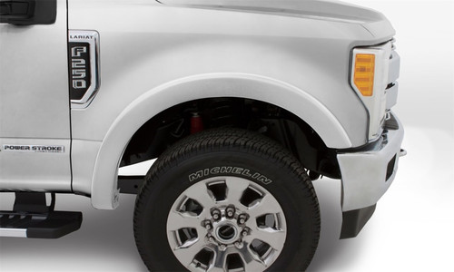 Bushwacker OE Style Flares 4pc (Oxford White) for Ford F-250 Super Duty