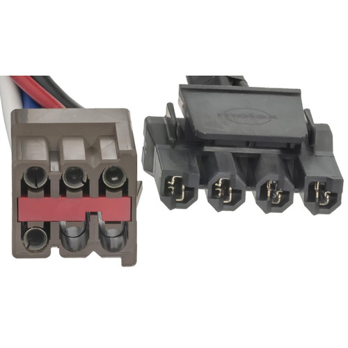 Standard Ignition Trailer Brake Control Connector TC710 - angled view