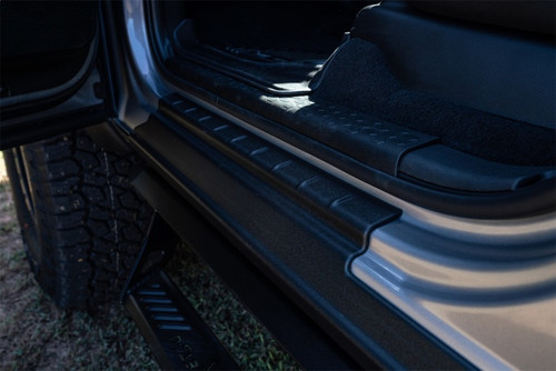 Bushwacker Trail Armor Rocker Panel (Black) for Ford Bronco 4-Door