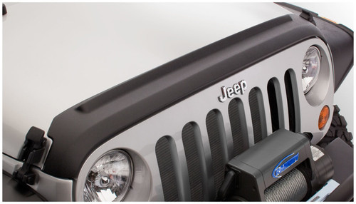 Bushwacker Trail Armor Hood Guard (Black) for Jeep Wrangler (JK) / (JK) Unlimited