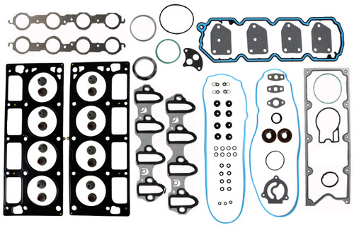 Enginetech C325HS-BWB MLS Head Gasket Set with Bolts OEM-Spec for 2001-2008 Chevrolet GMC Isuzu 5.3L/4.8L V8 - MLS Gaskets & New Head Bolts