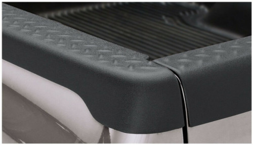 Bushwacker Bed Rail Caps for Dodge Ram 1500 02-08 Fleetside 98.3in Bed - Black