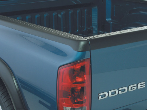 Bushwacker Bed Rail Caps for Dodge Ram 1500 02-08 Fleetside 98.3in Bed - Black