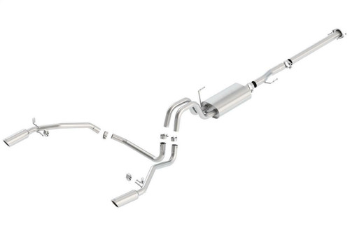 Borla S-Type SS Catback Exhaust for 11-14 Ford F150 AT 2/4WD 2/4dr Borla S-Type SS Catback Exhaust for 11-14 Ford F150 AT 2/4WD 2/4dr