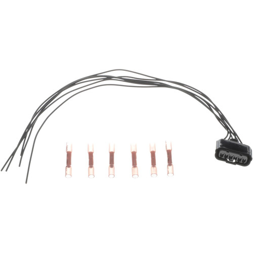 Standard Ignition Accelerator Pedal Sensor Connector S2814 - angled view