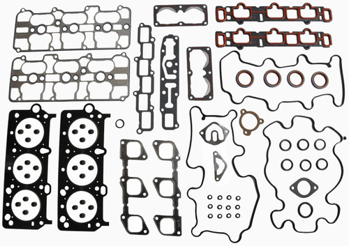Enginetech C207HS-BWB Head Gasket Set with Bolts OEM-Spec for 1991-1995 Chevrolet Oldsmobile Pontiac 3.4L 207ci V6 - New Head Bolts Included
