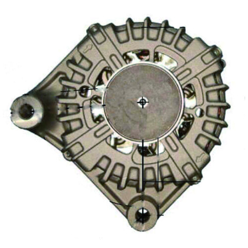 WAI New Alternator 22637N - front view
