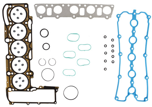 Enginetech VW2.5HS-A MLS Head Gasket Set OEM-Spec for 2005-2011 Volkswagen 2.5L 151ci I5 - MLS Head Gaskets Included, Complete Inline I5 Set
