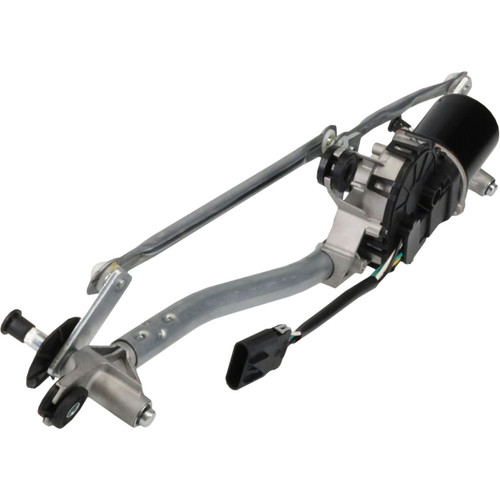 WAI Windshield Wiper Motor and Linkage Assembly WPM1110L - angled view
