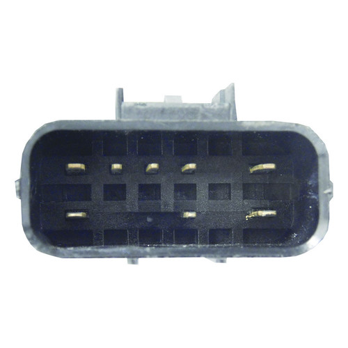 WAI Windshield Wiper Motor and Linkage Assembly WPM1076L - front view