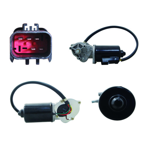 WAI Windshield Wiper Motor WPM442 - 5-Wire - alternate view