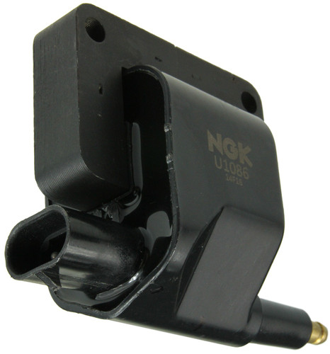 NGK Premium HEI Type Ignition Coil U1086 48812 - angled view