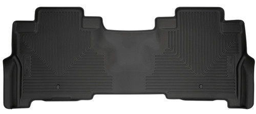 Husky Liners WeatherBeater Second Row Black Floor Liners for Ford Expedition