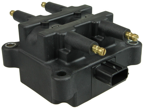 NGK Premium DIS Type Ignition Coil U2056 48620 - angled view