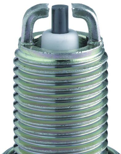 NGK OE Series Laser Platinum Spark Plug DCPR8EKP 7415 - bottom view
