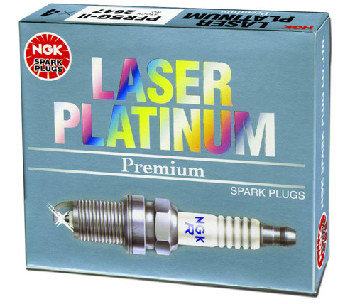 NGK OE Series Laser Platinum Spark Plug PLFR6A-11 7654 - packaging