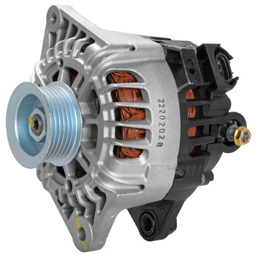 MPA Quality-Built Remanufactured Alternator 10162 - angled view