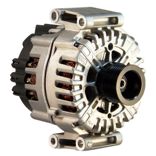 MPA Quality-Built Remanufactured Alternator 10198 - angled view