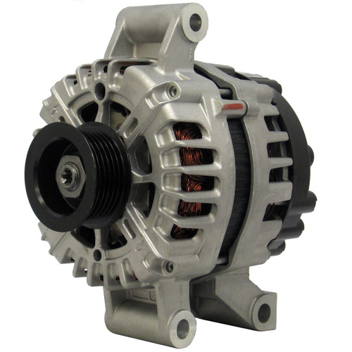 MPA Quality-Built Remanufactured Alternator 10124 - angled view