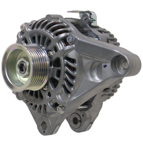 MPA Quality-Built Remanufactured Alternator 10166 - angled view