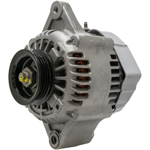 MPA Quality-Built Remanufactured Alternator 10281 - angled view