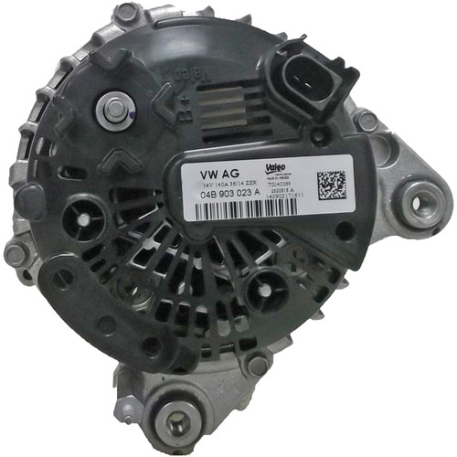 MPA Quality-Built Remanufactured Alternator 10317 - back view