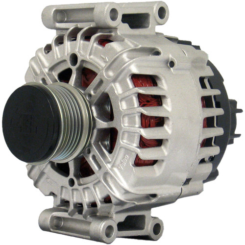 MPA Quality-Built Remanufactured Alternator 10167 - angled view
