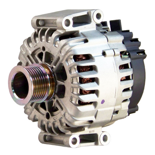 MPA Quality-Built Remanufactured Alternator 10212 - angled view