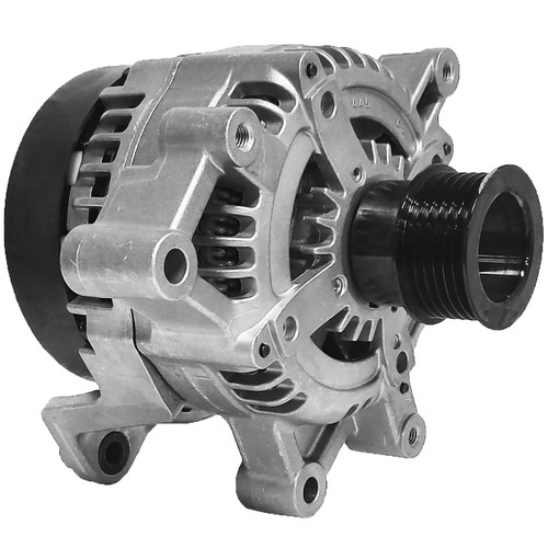 MPA Quality-Built Remanufactured Alternator 10396 - angled view