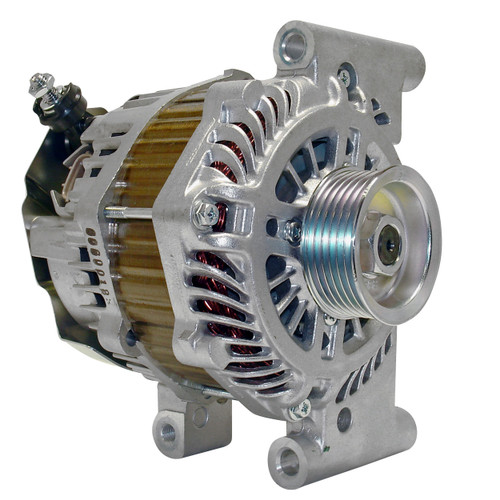MPA Quality-Built Remanufactured Alternator 11007 - angled view