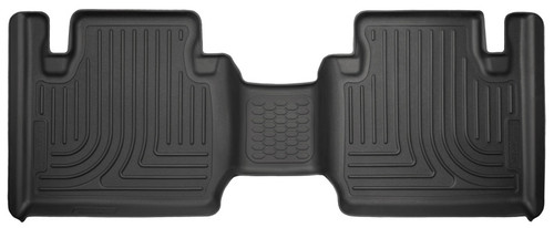 Husky Liners WeatherBeater Second Row Black Floor Liners for Toyota Tacoma Extended Cab