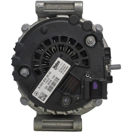 MPA Quality-Built Remanufactured Alternator 11743 - back view