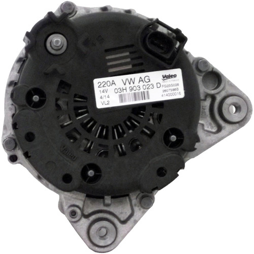 MPA Quality-Built Remanufactured Alternator 11582 - back view