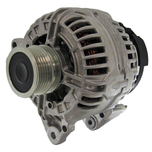 MPA Quality-Built Remanufactured Alternator 11566 - angled view