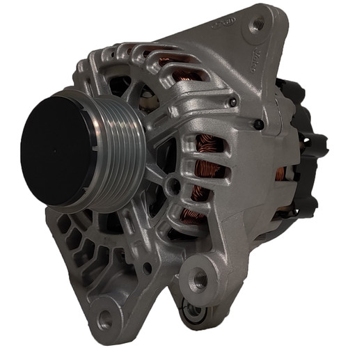 MPA Quality-Built Remanufactured Alternator 11587 - angled view
