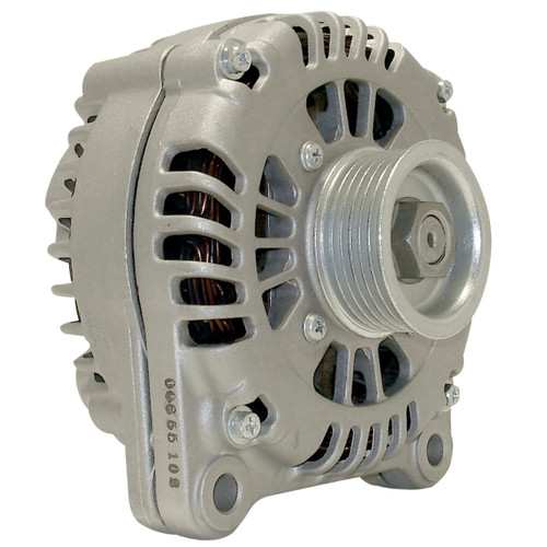 MPA Quality-Built Remanufactured Alternator 13447 - angled view