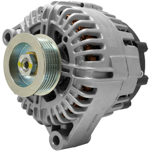 MPA Quality-Built Remanufactured Alternator 13968 - angled view