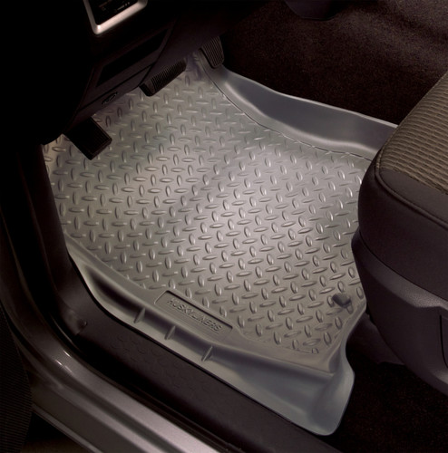 Husky Liners Classic Style Gray Floor Liners for Nissan Frontier/Suzuki Equator Ext Crew Cab