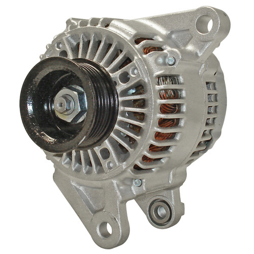 MPA Quality-Built Remanufactured Alternator 13876 - angled view