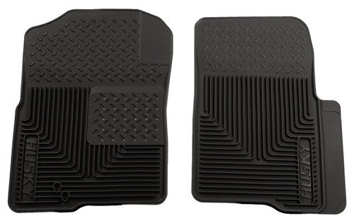 Husky Liners Custom Fit Heavy Duty Black Front Floor Mats for Ford F-150