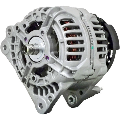 MPA Quality-Built Remanufactured Alternator 15156 - angled view