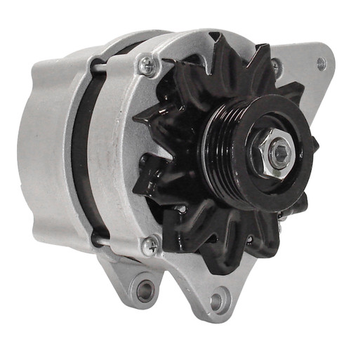 MPA Quality-Built Remanufactured Alternator 14876 - angled view