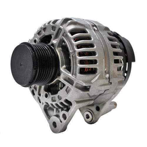 MPA Quality-Built Remanufactured Alternator 15076 - angled view